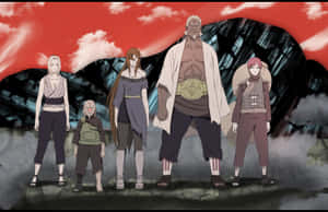 The Five Kage Gathered At The Summit In The World Of Naruto. Wallpaper