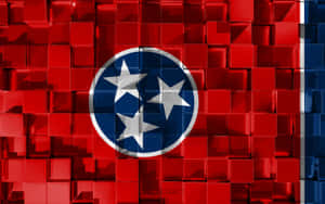 The Flag Of Tennessee Illustrates Its Pride Wallpaper