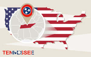 The Flag Of Tennessee Wallpaper