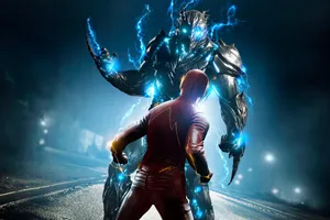 The Flash Facing Off Against His Future Self, Savitar Wallpaper