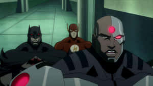 The Flash In Justice League: The Flashpoint Paradox Wallpaper