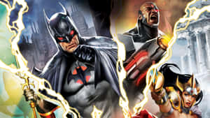 The Flash Races Against Time In Justice League: The Flashpoint Paradox Wallpaper