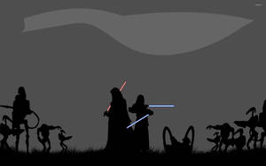 “the Force Is Strong” Wallpaper