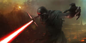 The Force Is Strong With Kylo Ren Wallpaper