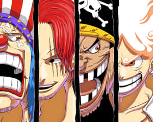 The Four Great Emperors Of High Seas Wallpaper