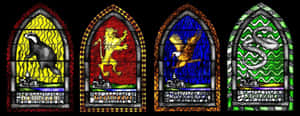 The Four Houses Of Hogwarts Wallpaper