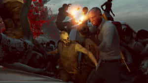 The Four Iconic Survivors From Left 4 Dead Wallpaper