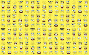 The Fun-loving Bikini Bottom Inhabitants Wallpaper