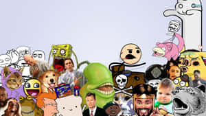 The Funniest Meme Laptop Collection Wallpaper