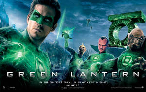 “the Future Of The Universe Rests In The Hands Of Green Lantern!” Wallpaper