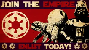 The Galactic Empire - Origins Of Intergalactic Power Wallpaper