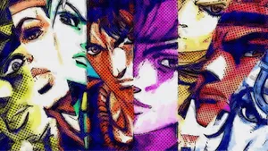 The Gallant Jonathan Joestar In An Epic Pose Wallpaper