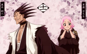 The Gallant Soul Reaper Captain, Kenpachi Zaraki Wallpaper