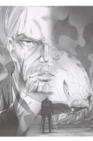 The Gallant Swordsman, Wilhelm Van Astrea In Action Wallpaper