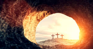 The Glorious Resurrection Of Jesus Christ Wallpaper