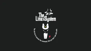The Godfather Linux System Wallpaper