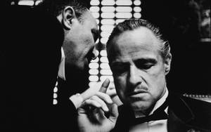 The Godfather Whisper Scene Wallpaper