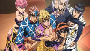 The Golden Wind - Vento Aureo Adventure Wallpaper