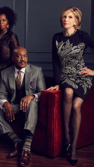 The Good Fight Cast Pose Wallpaper