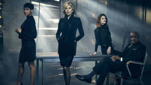 The Good Fight Cast Promotional Photo Wallpaper