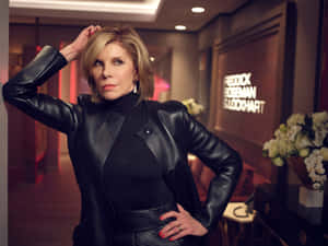 The Good Fight Powerful Attorney Pose Wallpaper