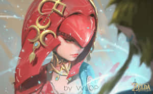 The Graceful Mipha From The Legend Of Zelda Wallpaper