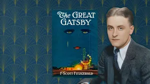The Great Gatsby Cover Art Wallpaper