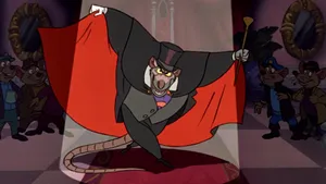 The Great Mouse Detective, Basil, And Dr. Dawson In A Thrilling Adventure Wallpaper