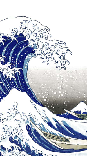 The Great Wave At Kanagawa Wallpaper