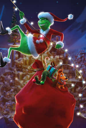 The Grinch Christmas Movie Poster Wallpaper