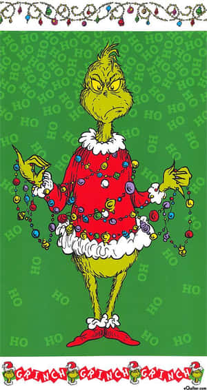 The Grinch Christmas Poster Wallpaper