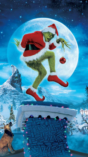 The Grinch Santa Claus Wallpaper