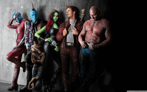 The Guardians Of The Galaxy In Breathtaking 4k Wallpaper