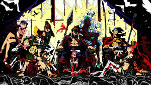 The Gurren Lagann Team, Taking The Fight To The Beastmen Wallpaper