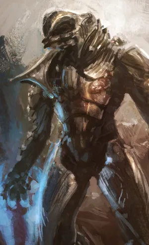 The Halo Arbiter In Action Wallpaper