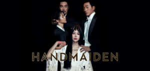 The Handmaiden's Main Characters In An Intense Moment Wallpaper
