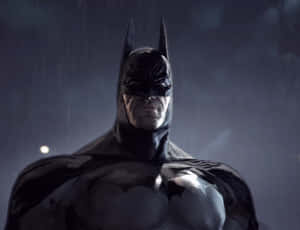 The Haunting Facade Of Arkham Asylum At Dusk Wallpaper