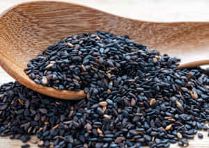 The Health Benefits Of Black Sesame Seeds Wallpaper