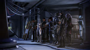 The Heroes Of Mass Effect Universe Wallpaper