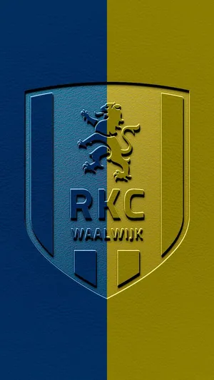 The Historic Colors Of The Rkc Waalwijk Football Club Wallpaper