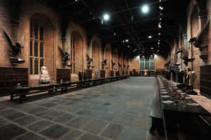 The Hogwarts Great Hall, Symbol Of The Magical World Of Harry Potter.