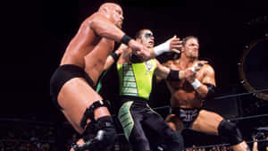 The Hurricane Defeated By Steve Austin And Triple H Wallpaper