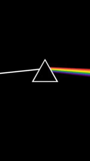 The Iconic Album Artwork Of Pink Floyd's 'dark Side Of The Moon' Wallpaper