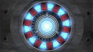 The Iconic Arc Reactor From The Iron Man Franchise Wallpaper