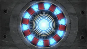 The Iconic Arc Reactor From The Iron Man Franchise Wallpaper