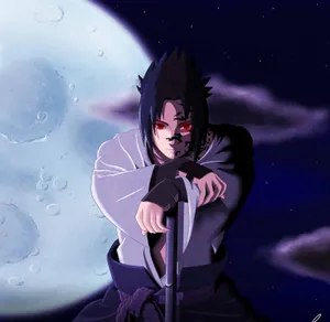 “the Iconic Blue Sasuke Is Finally Here!” Wallpaper