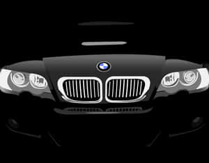 The Iconic Bmw Emblem Radiating With Elegance. Wallpaper