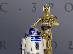 The Iconic C-3po From Star Wars Posing For A Close-up Wallpaper