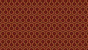 The Iconic Carpet Pattern From The Shining Movie Wallpaper