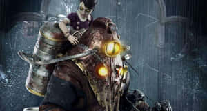 The Iconic Characters Of Bioshock Wallpaper